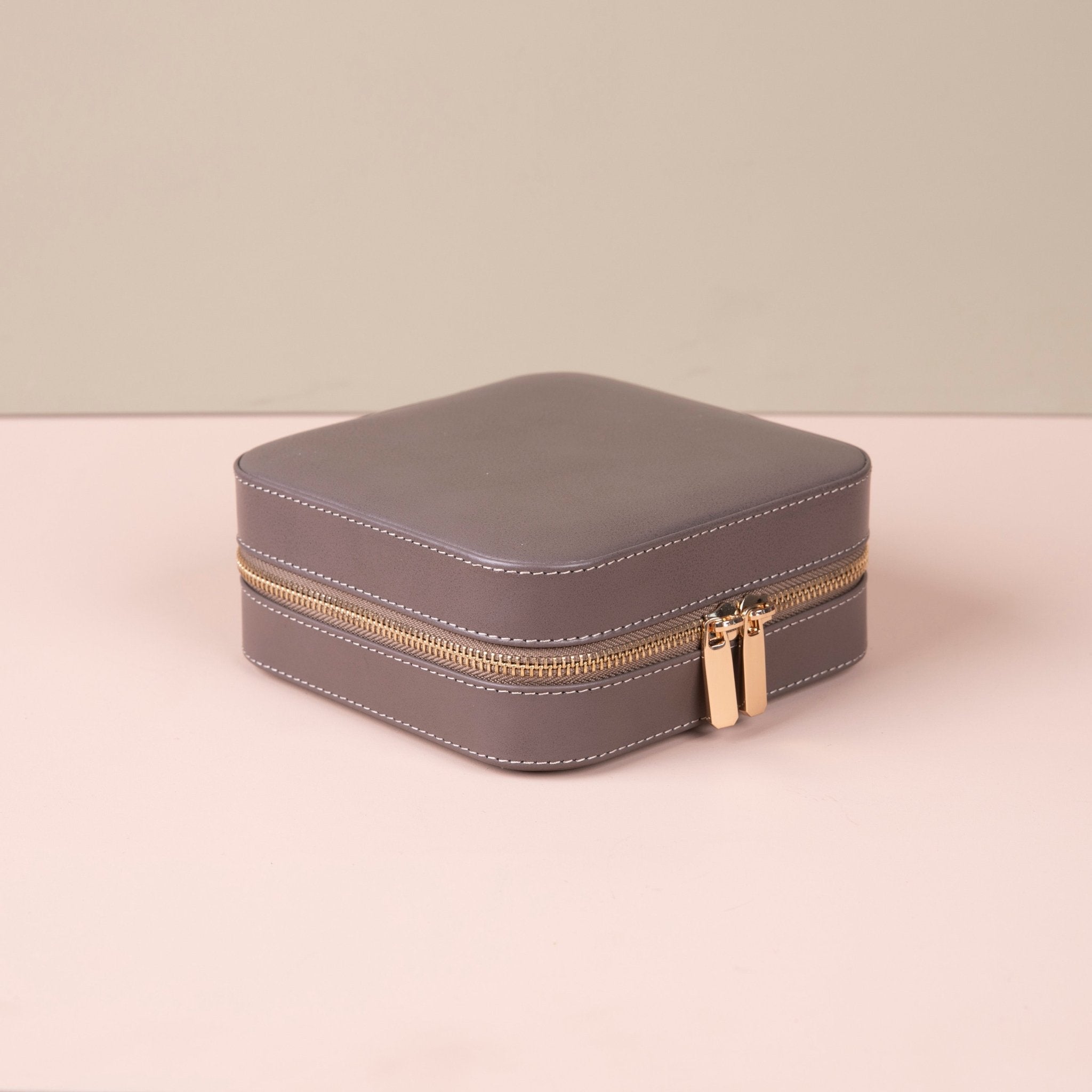 Luxury Travel Jewelry Box – Gray - Palermo - Overture Gifts
