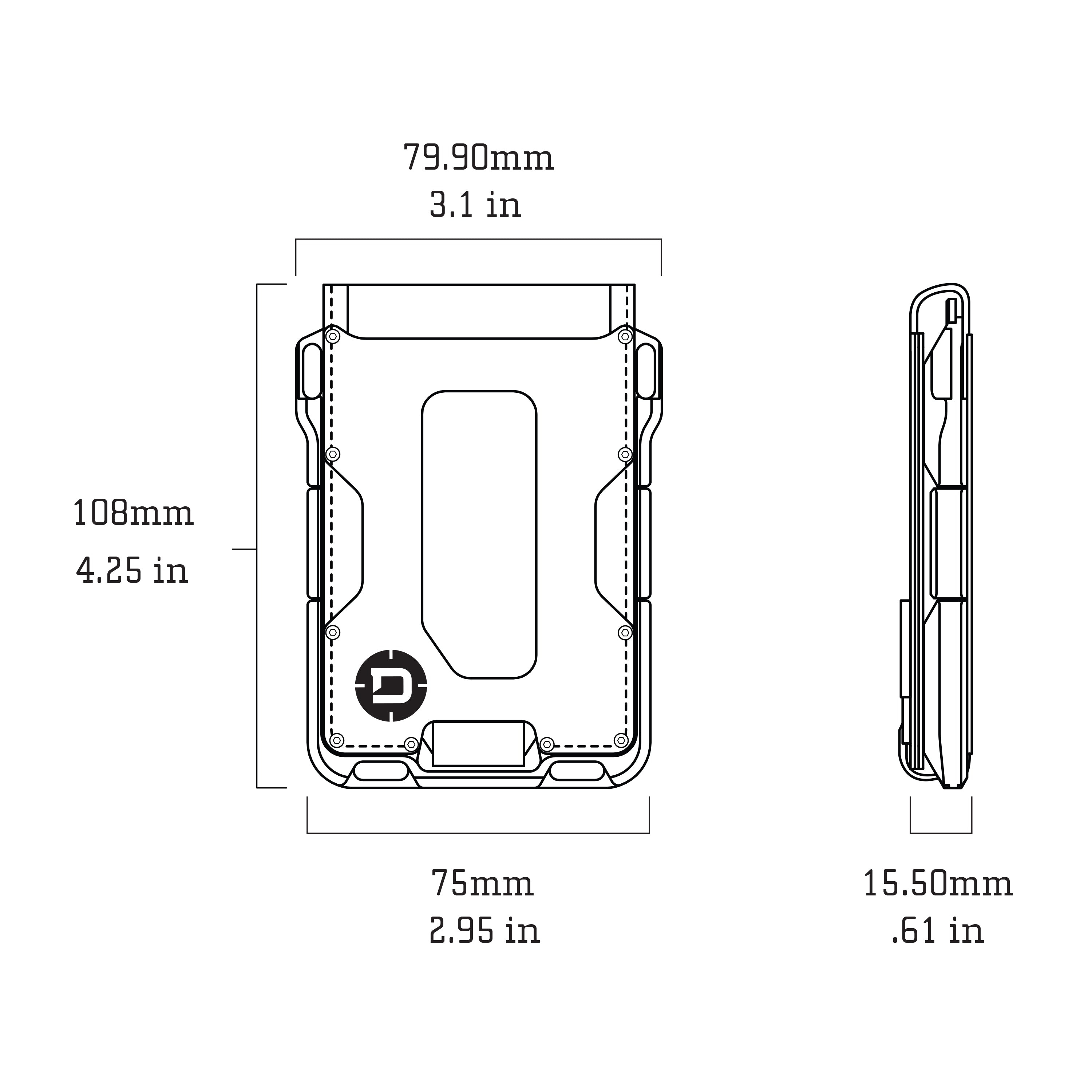 M1 Maverick™ Bifold Wallet - Spec-Ops - 4 Pocket DTEX