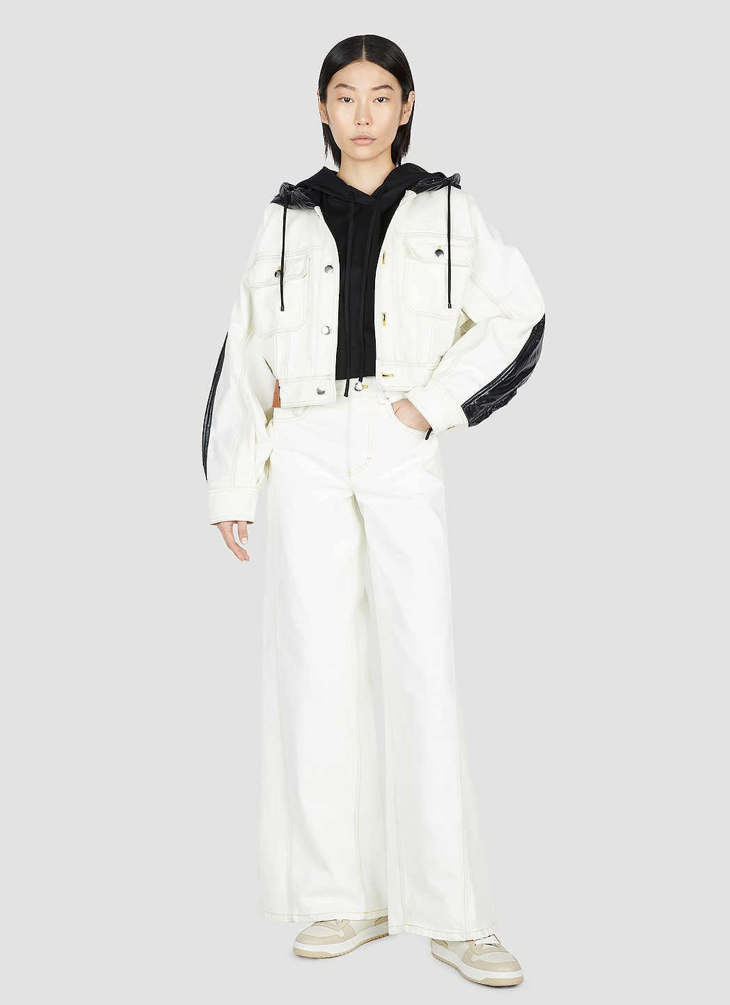 Moncler X Alicia Keys Women Wide Leg Pants