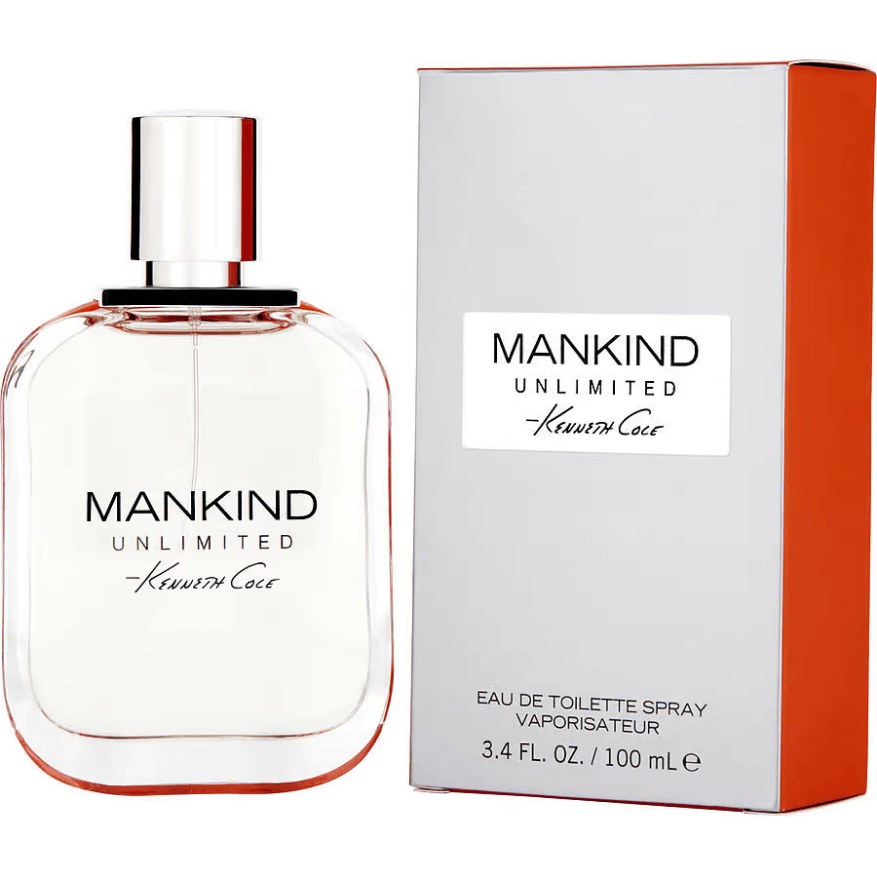 Kenneth Cole Mankind Unlimited Eau de Toilette EDT 3.4 oz Cologne for Men