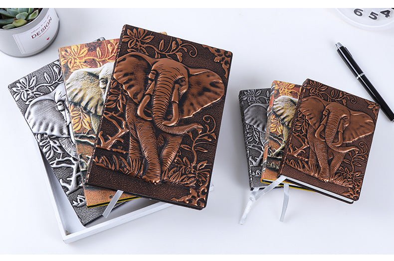 Manufacturer-customized European-style Embossed Retro Notebook Notebook Notepad - Overture Gifts