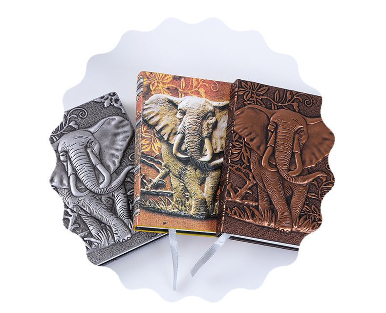 Manufacturer-customized European-style Embossed Retro Notebook Notebook Notepad - Overture Gifts