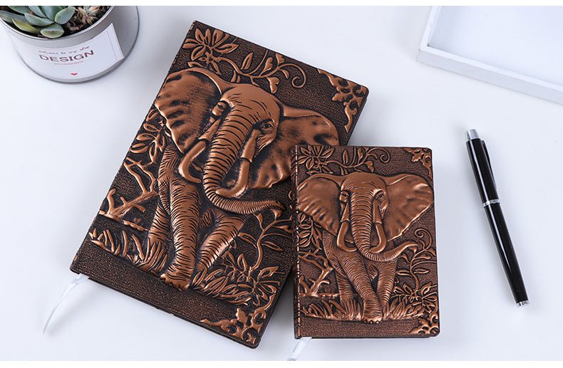 Manufacturer-customized European-style Embossed Retro Notebook Notebook Notepad - Overture Gifts
