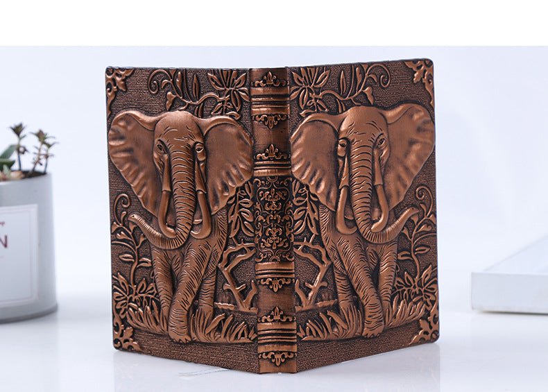 Manufacturer-customized European-style Embossed Retro Notebook Notebook Notepad - Overture Gifts
