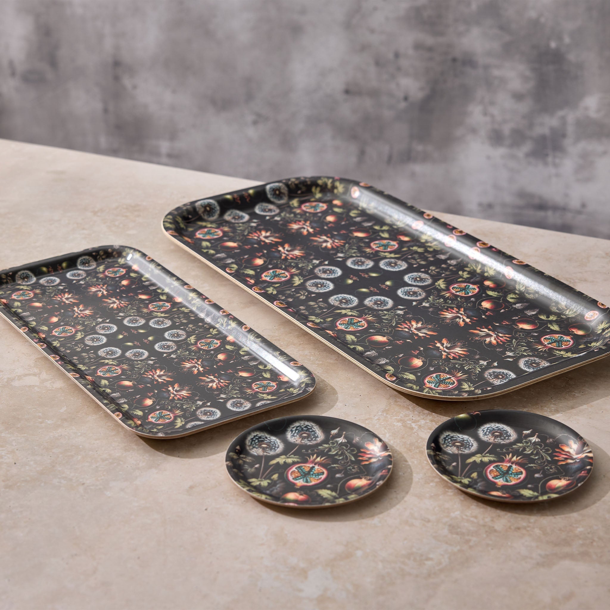 Dandelions Mini Birchwood Tray