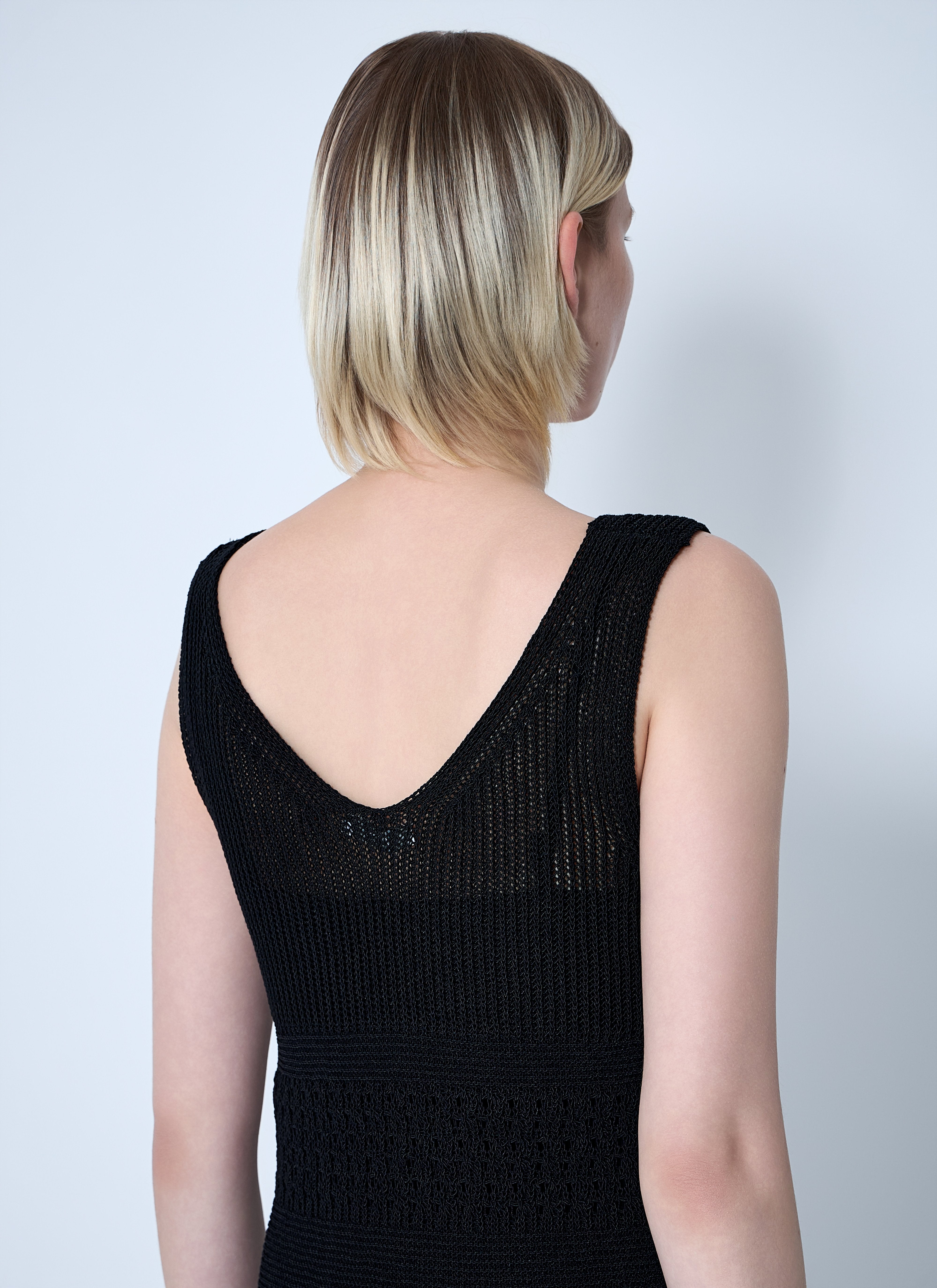 Max Mara Women Valois Crochet Midi Dress
