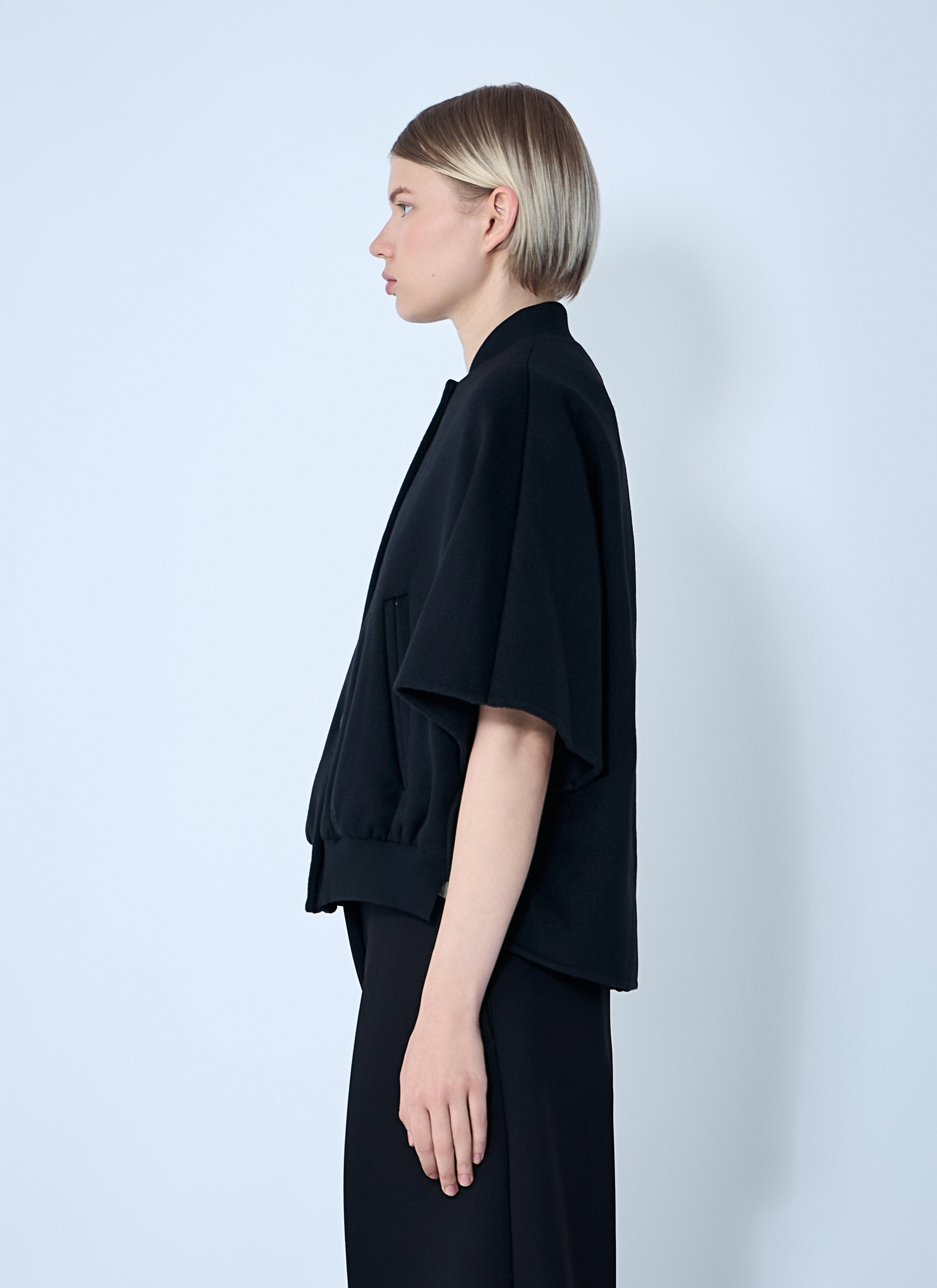 Max Mara Women Cashmere Cropped Sleeve Jacket