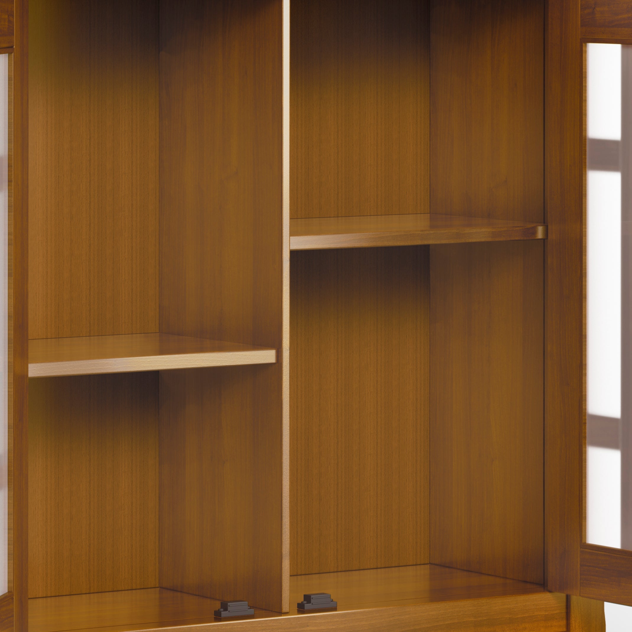 Bedford 32 Inch Wide Solid Wood Low Storage Media Cabinet