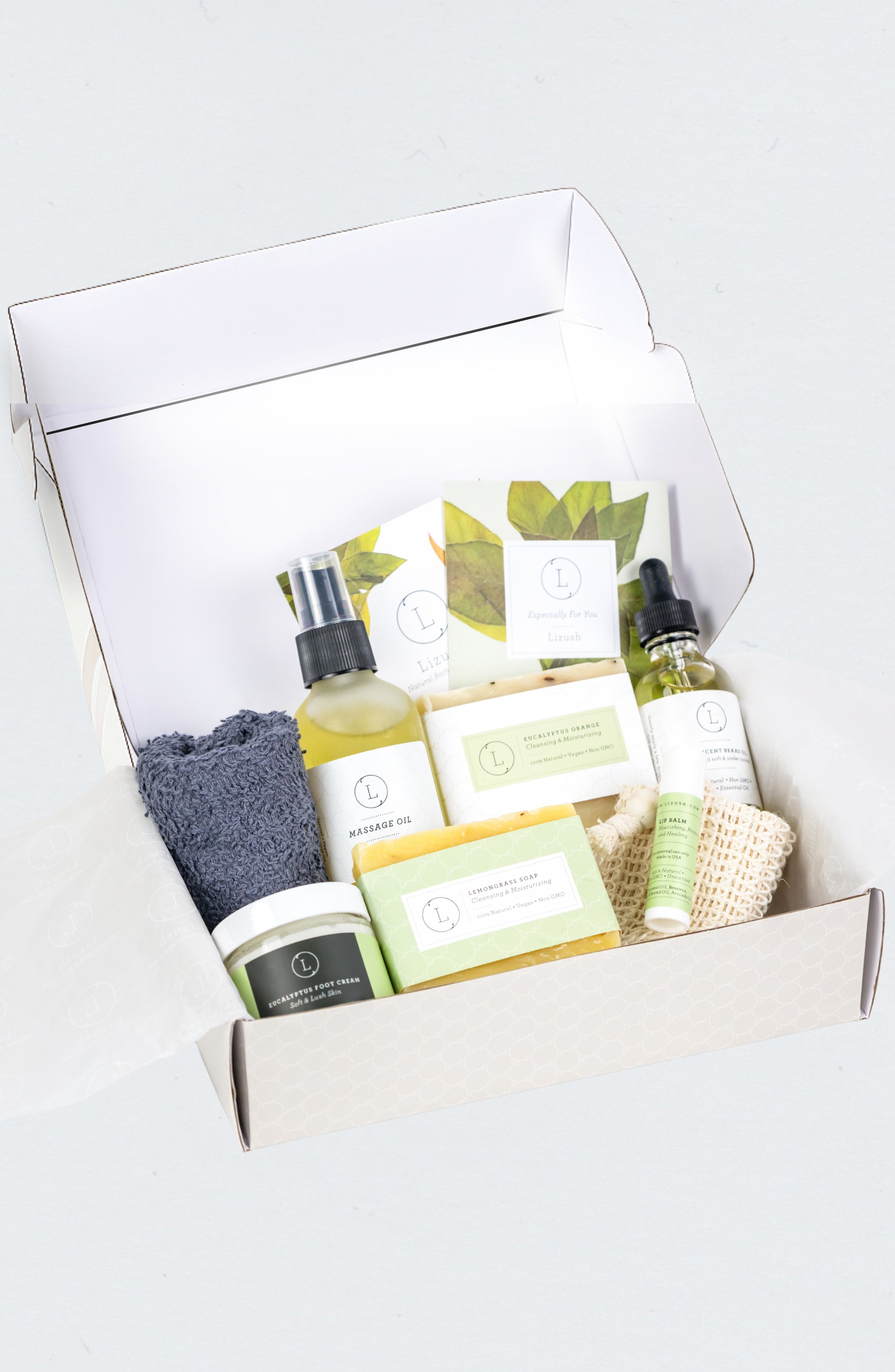Eucalyptus Men's Grooming Gift Set – Natural Beard & Skincare