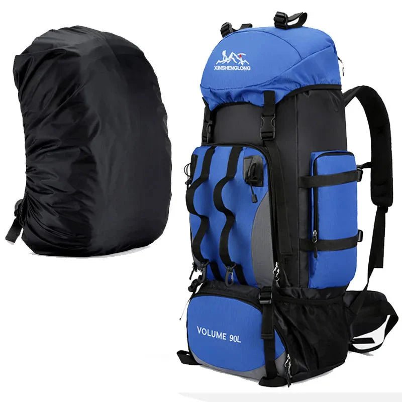 Men's 90L Camping Backpack Large Capacity for Travel & Hiking Gear - Overture Gifts