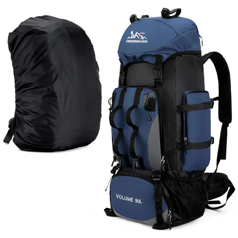 Men's 90L Camping Backpack Large Capacity for Travel & Hiking Gear - Overture Gifts
