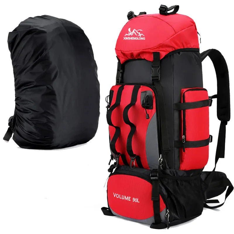 Men's 90L Camping Backpack Large Capacity for Travel & Hiking Gear - Overture Gifts