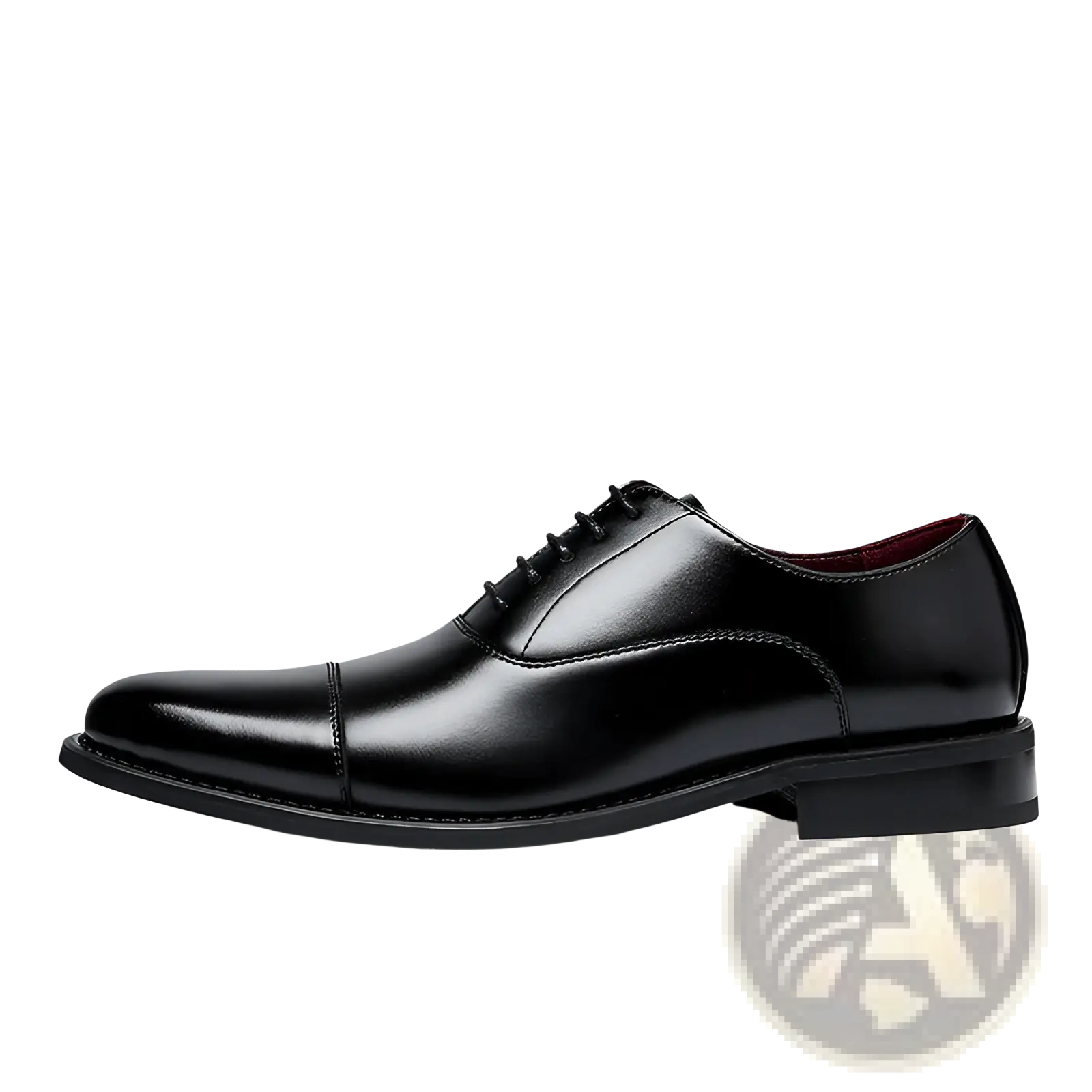 Men's British Leather Cap Toe 6cm Height Increasing Oxfords