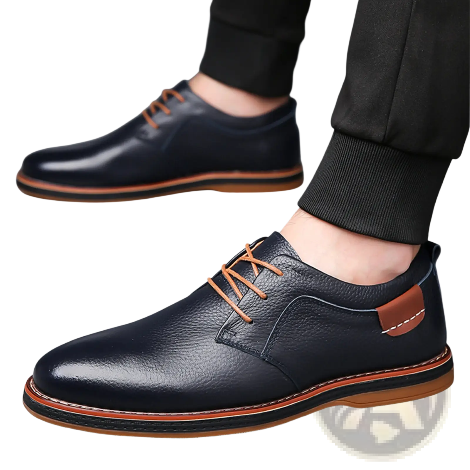Men's Handmade Genuine Leather Lace Up Oxford Shoes