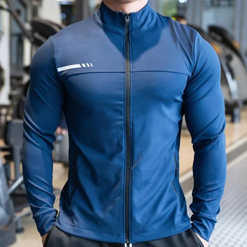 Men's High-Quality Zipped Sport Jacket | Gym, Running & Outdoor Training - Overture Gifts