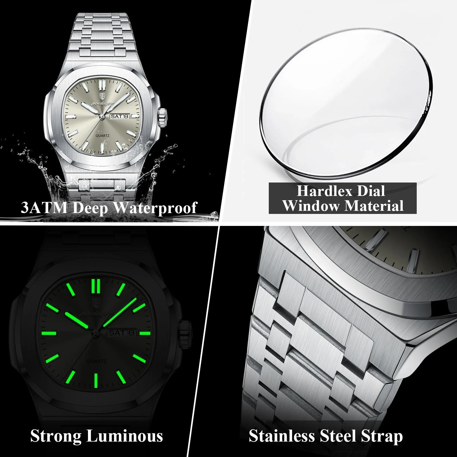 Men’s Luxury Square Watch - Overture Gifts