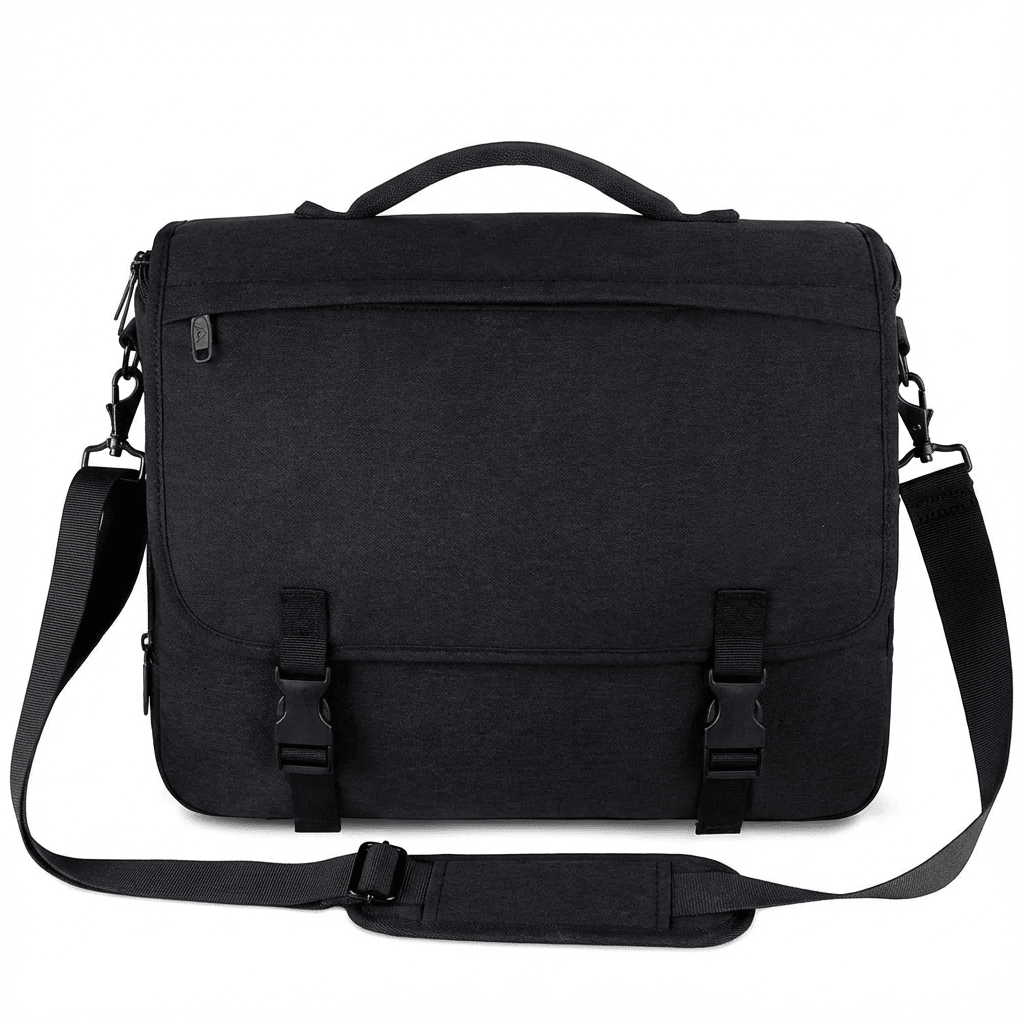 Men's Nylon Messenger Bag – Executive Commuter Carry - Overture Gifts