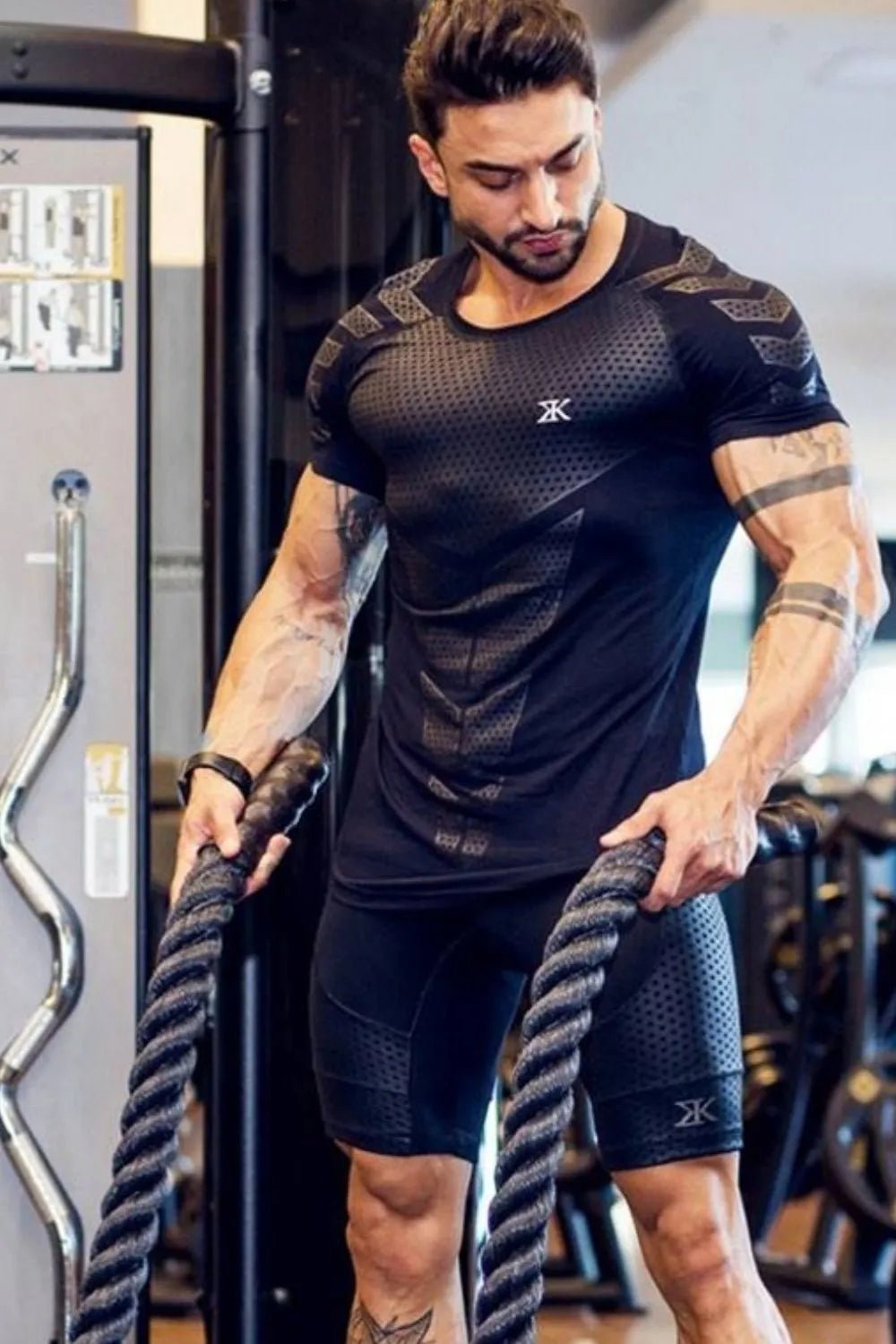 Men's Plus Size Round Neck Short Sleeve T-Shirt - Overture Gifts