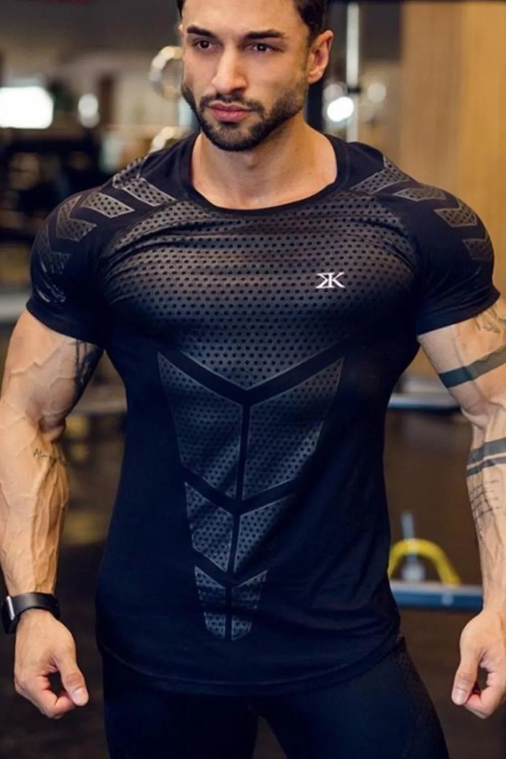Men's Plus Size Round Neck Short Sleeve T-Shirt - Overture Gifts