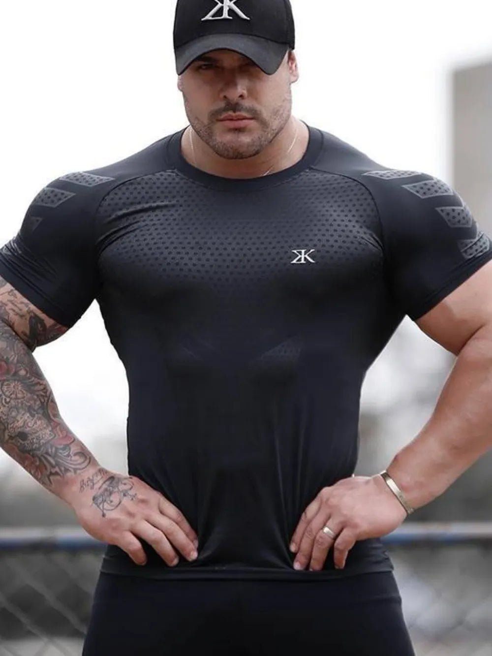 Men's Plus Size Round Neck Short Sleeve T-Shirt - Overture Gifts