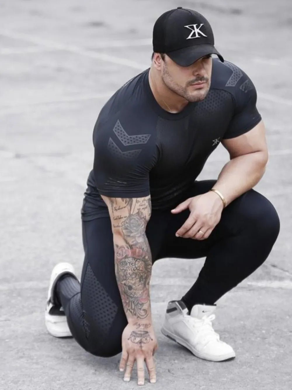 Men's Plus Size Round Neck Short Sleeve T-Shirt - Overture Gifts