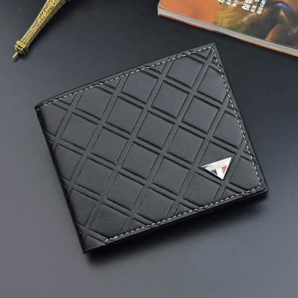 Men's RFID Genuine Leather Slim Trifold Wallet - Overture Gifts