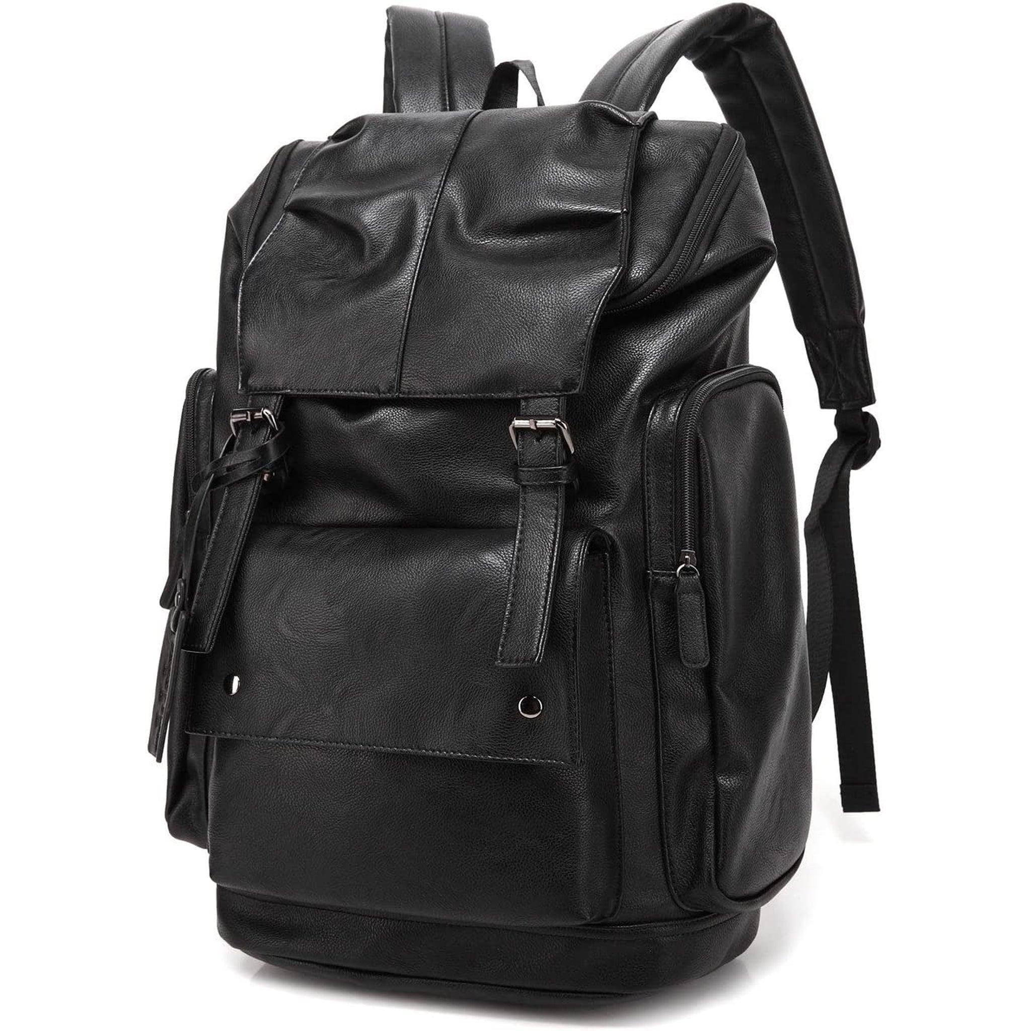 Men's Vegan Leather Backpack – Refined Daily Carry - Overture Gifts