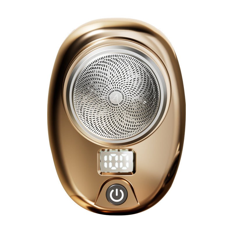 Mini portable rechargeable shaver powerful travel small steel cannon shaver car electric shaver - Overture Gifts