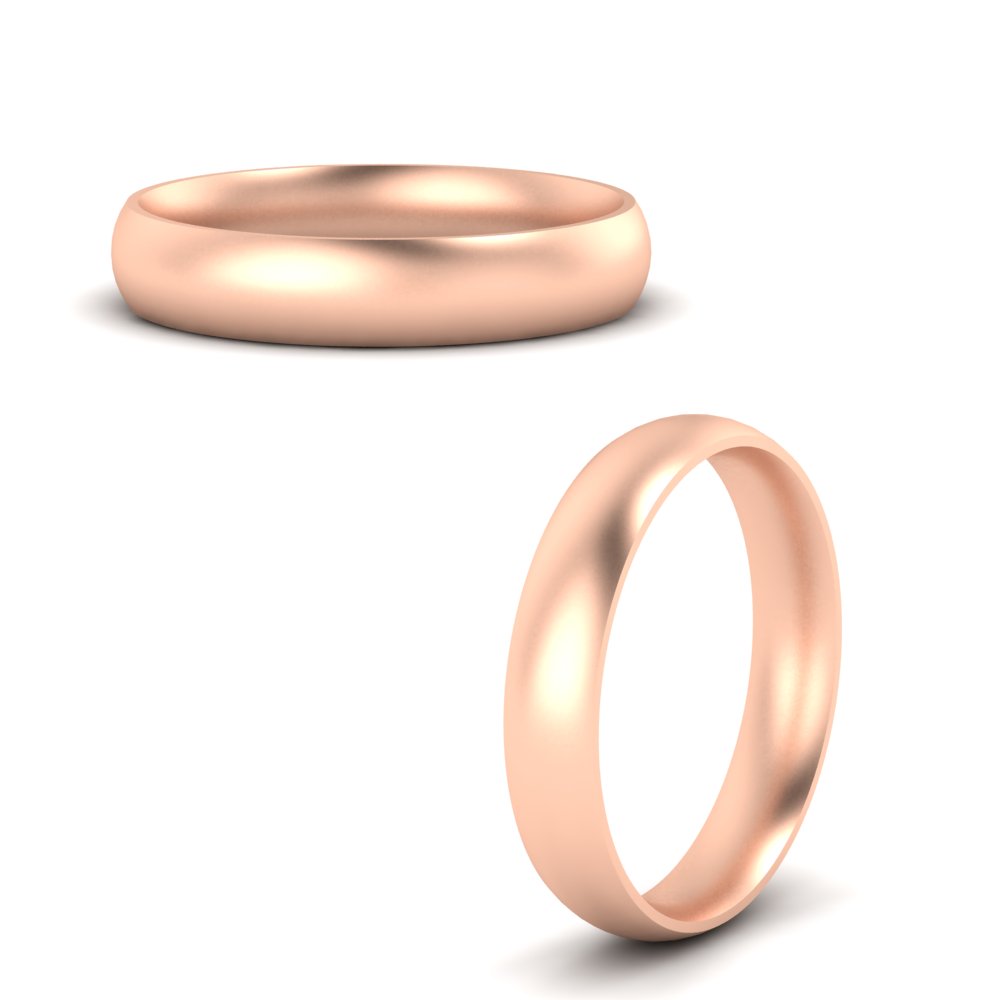 Minimalist Mens Wedding Band