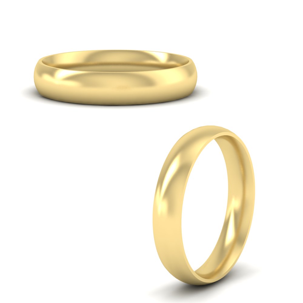 Minimalist Mens Wedding Band