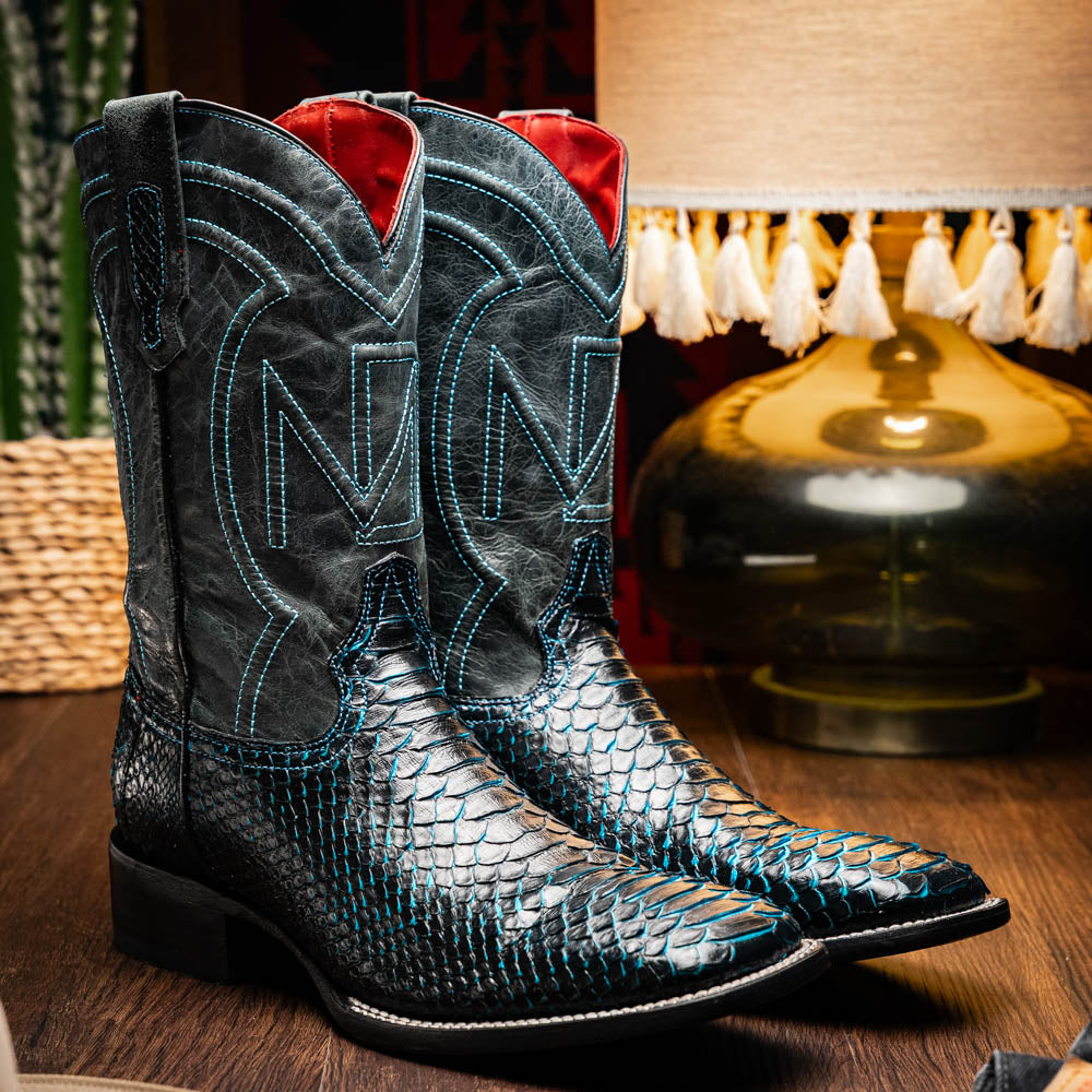 Missouri Black / Blue Boots
