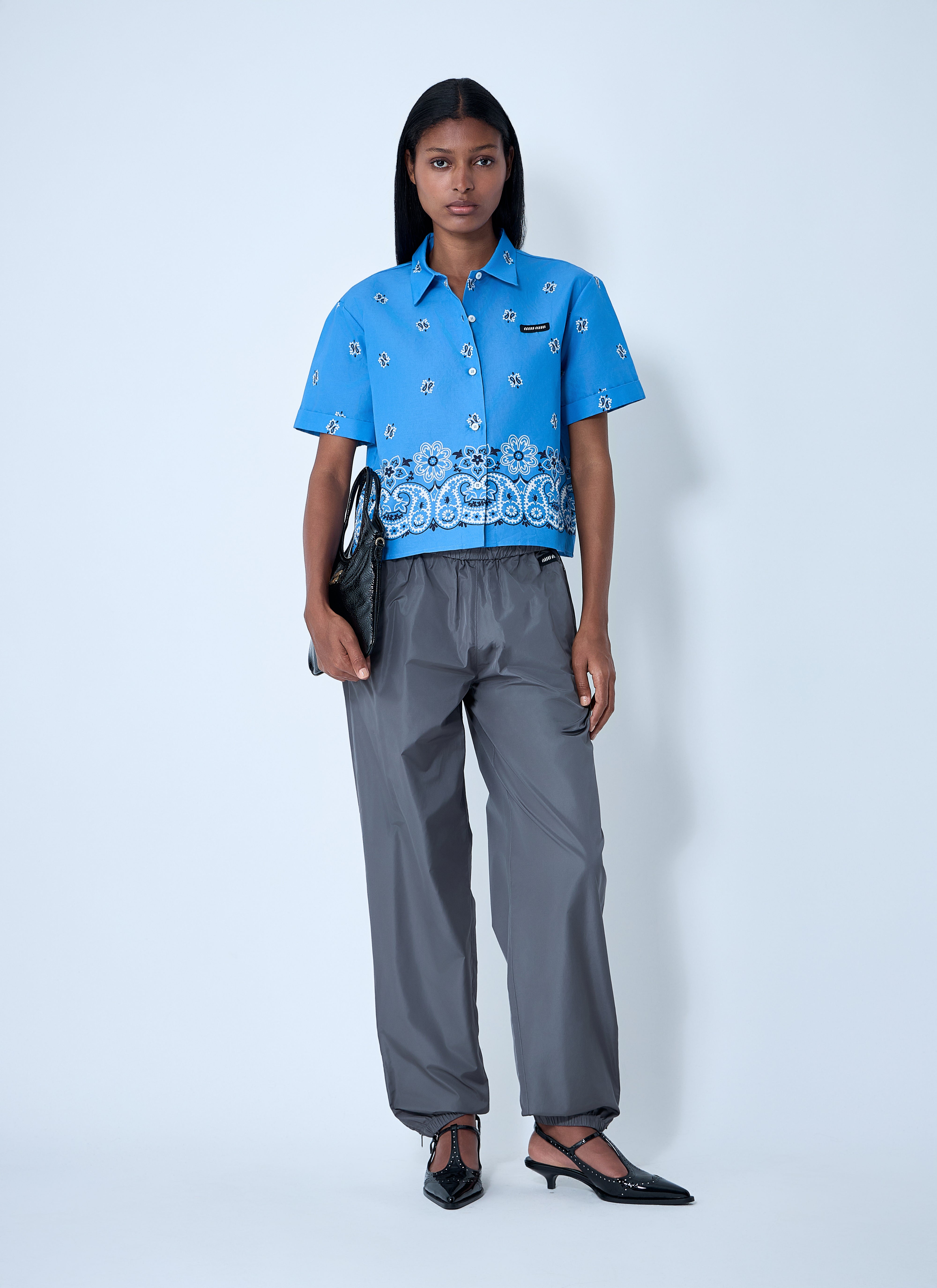 Miu Miu Women Bandana Shirt