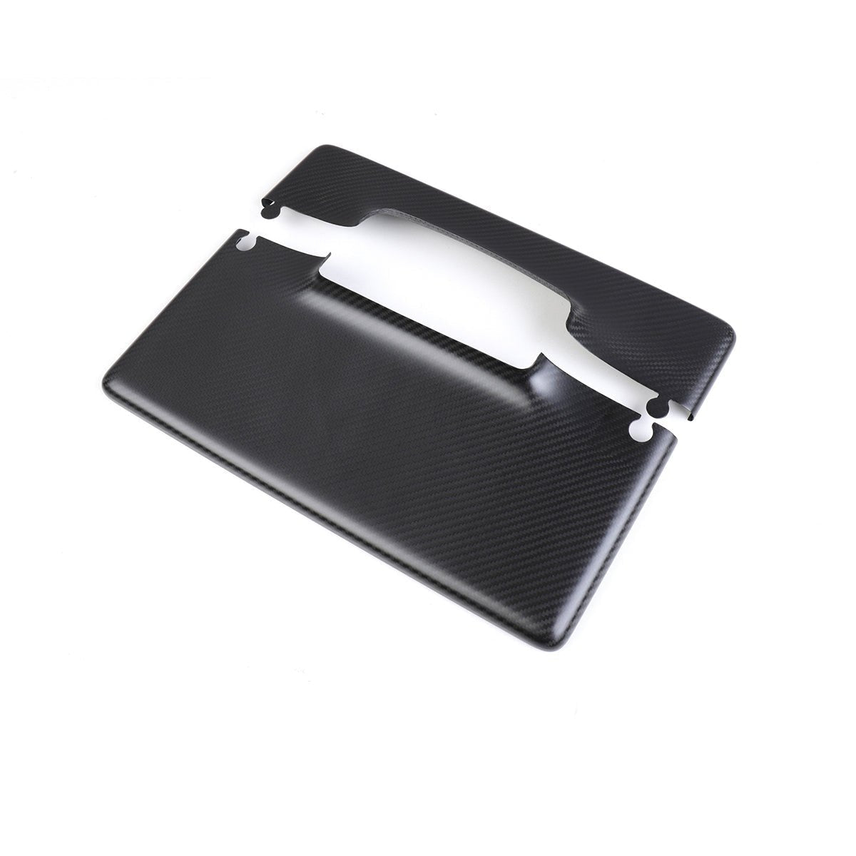 Model 3 / Y Display Cover - Dry Carbon Fiber Interior Mods