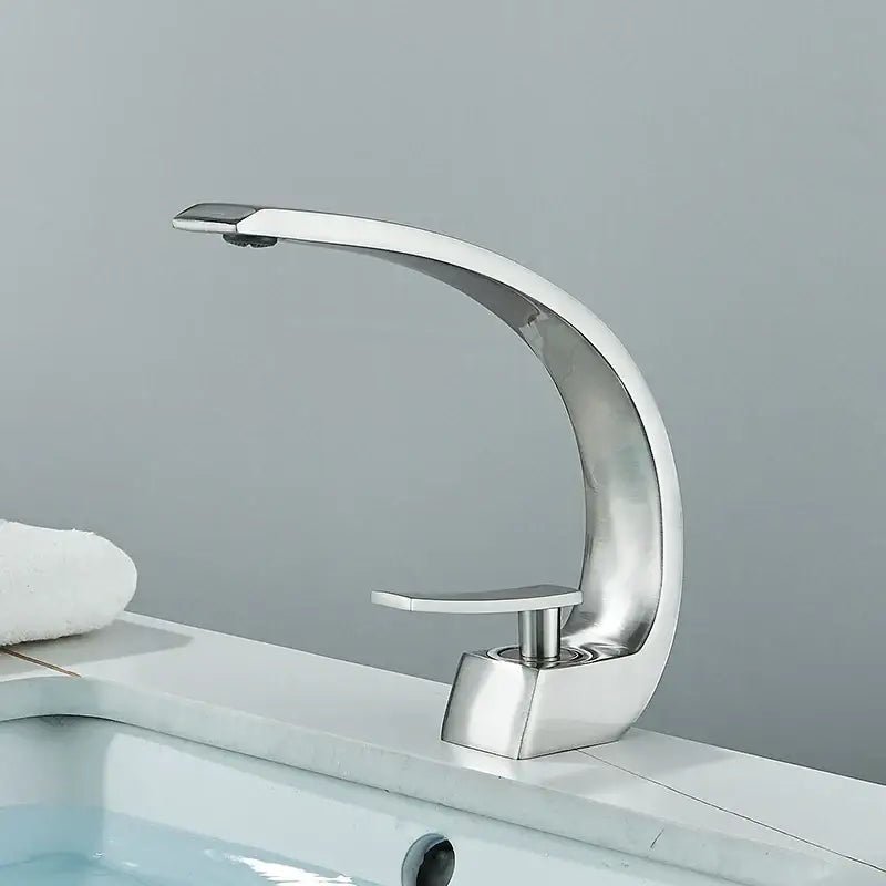 Modern matte black luxury brass basin faucet bathroom mixer tap - Overture Gifts