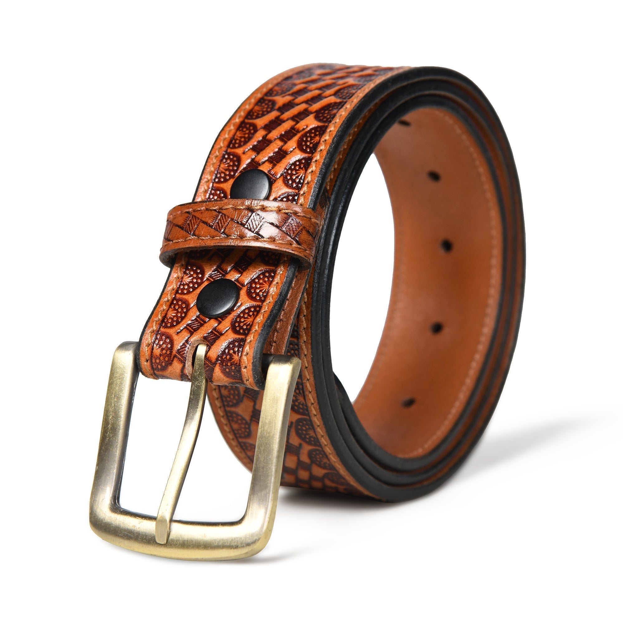 Modern Western Leather Belt - Overture Gifts
