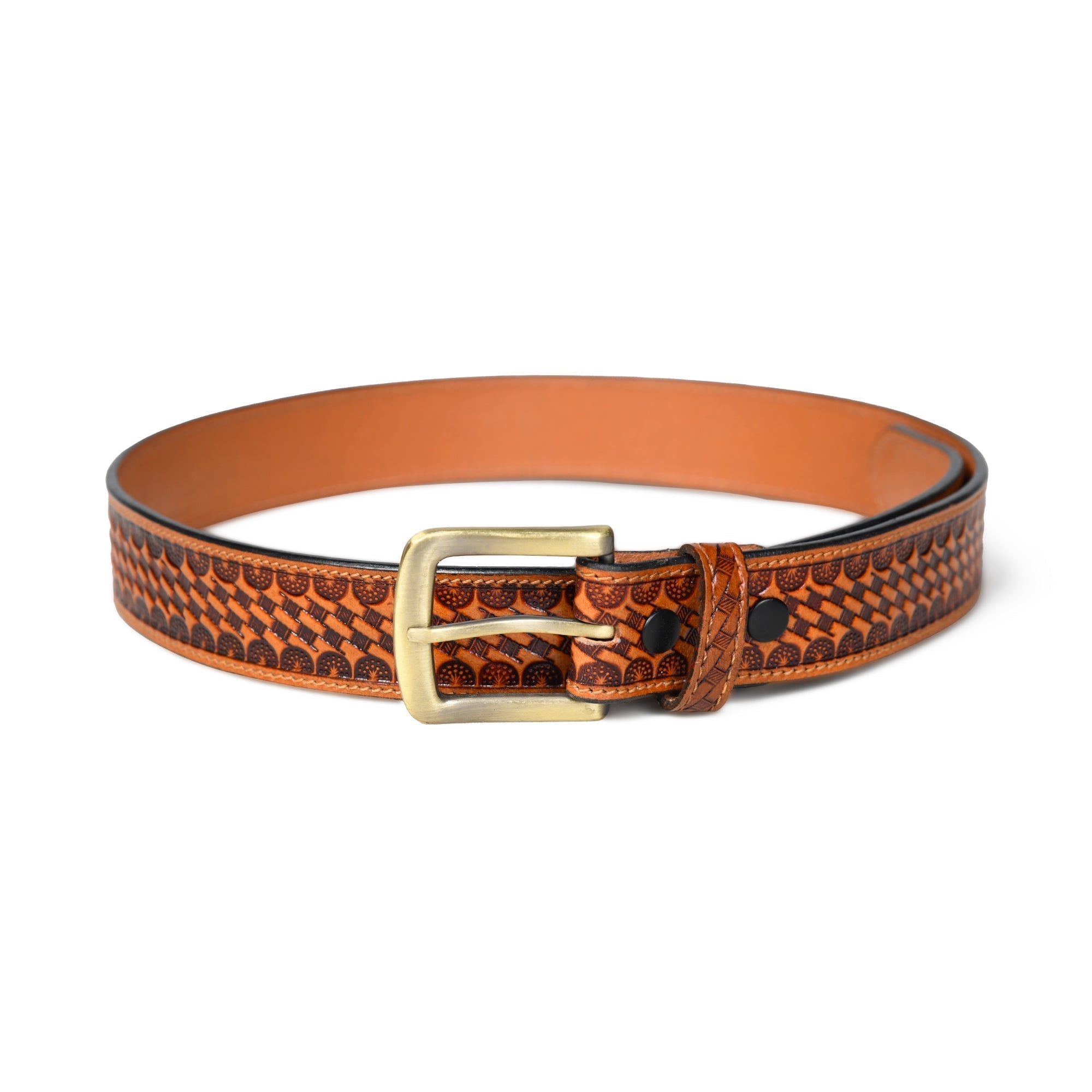 Modern Western Leather Belt - Overture Gifts