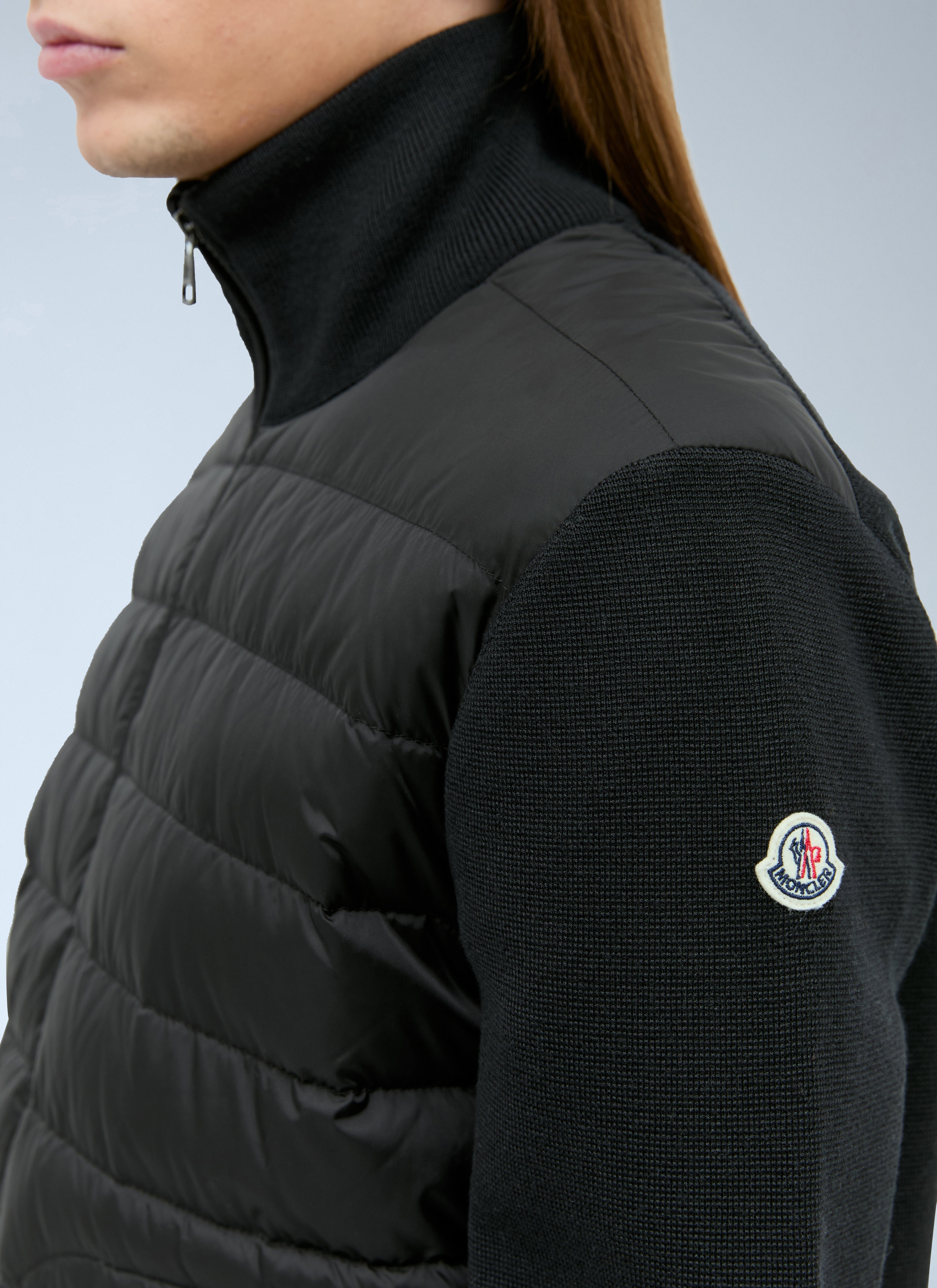 Moncler Men Padded Zip-Up Cardigan