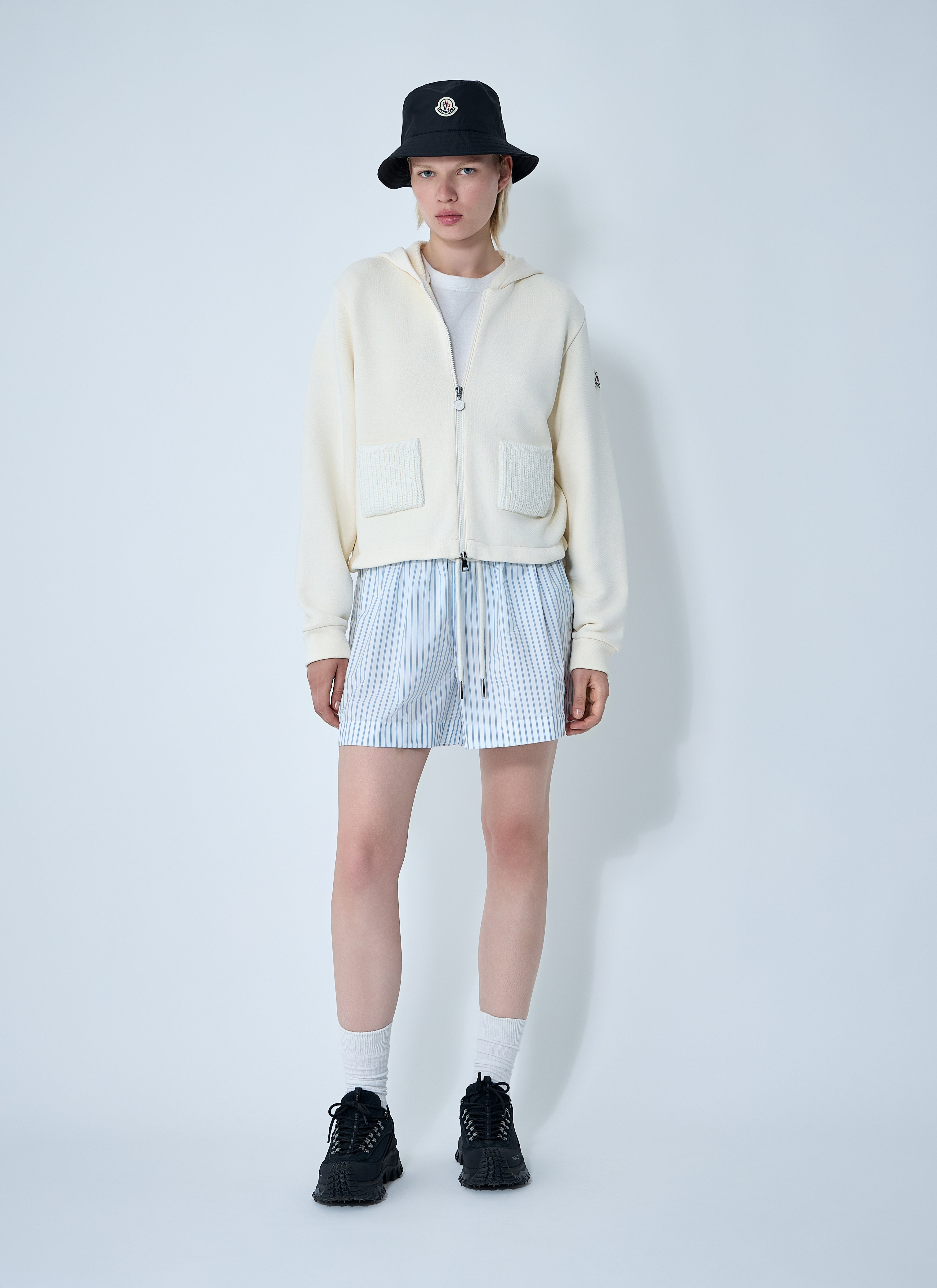 Moncler Women Striped Shorts