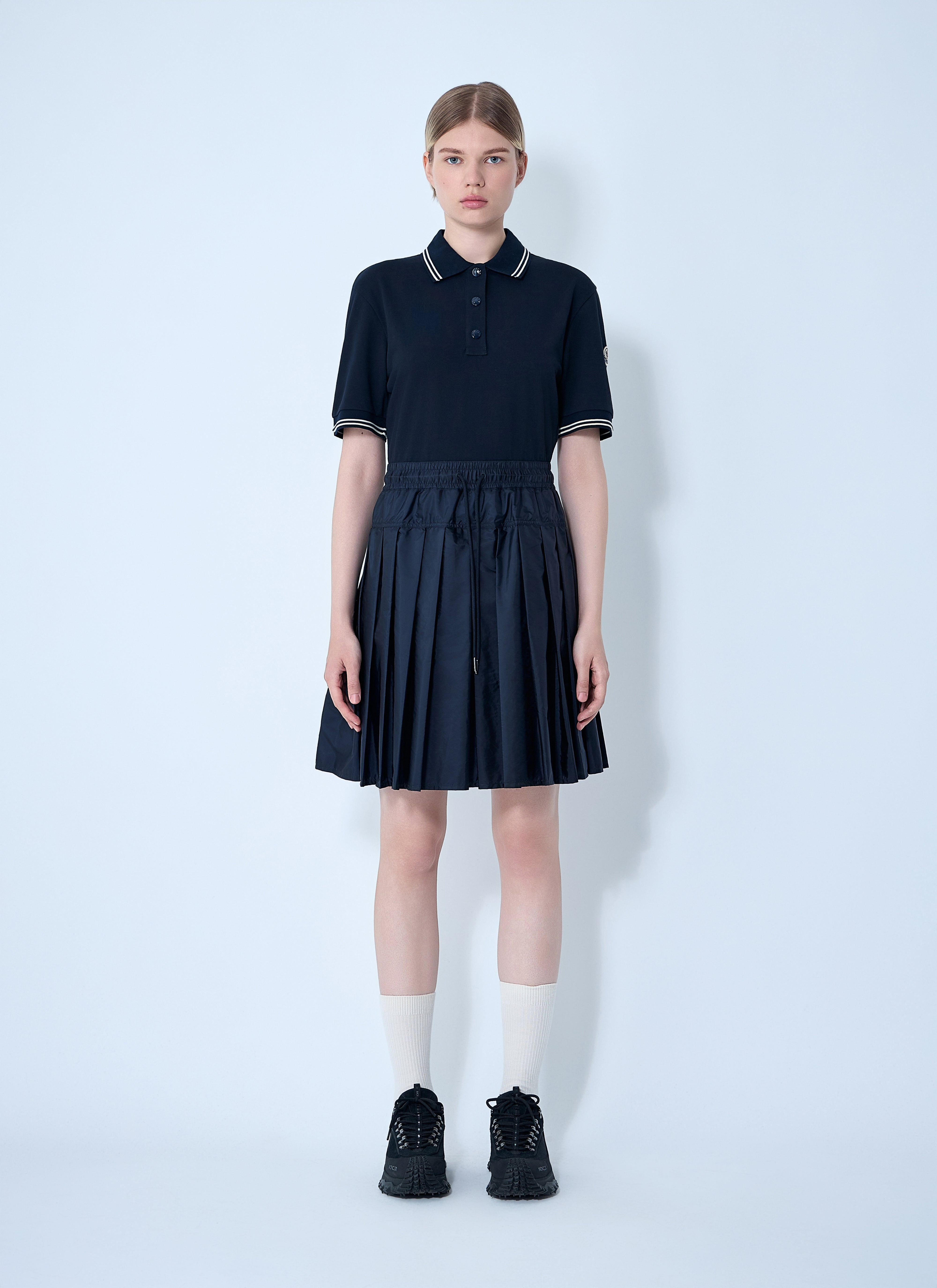 Moncler Women Piquet Polo Shirt Dress