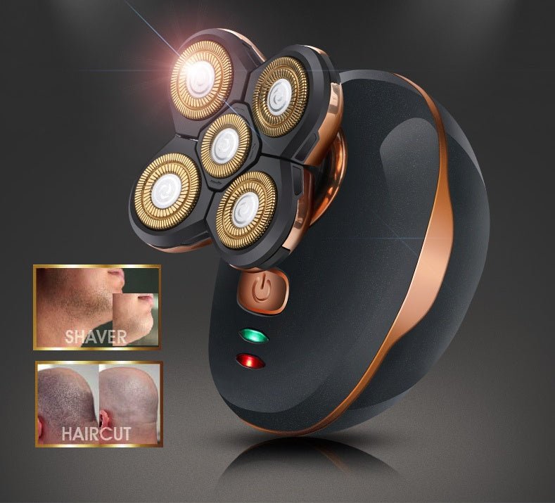 Multifunction 4D Electric Shaver 5 In 1 Men's Razor Beard Shaving Machine Trimmer Clipper Hair Cutting Removal Machine Barber - Overture Gifts