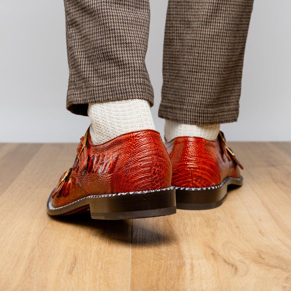 Napoli Rustic Cognac Shoe