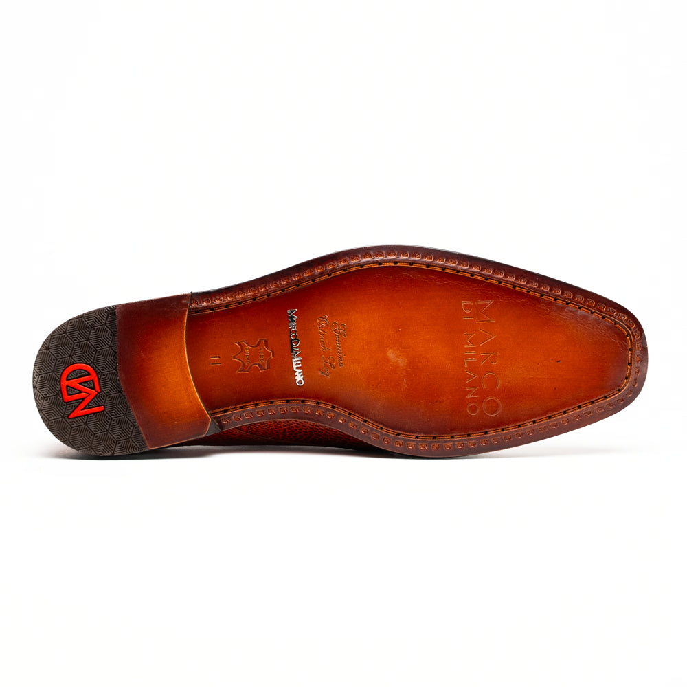 Napoli Rustic Cognac Shoe