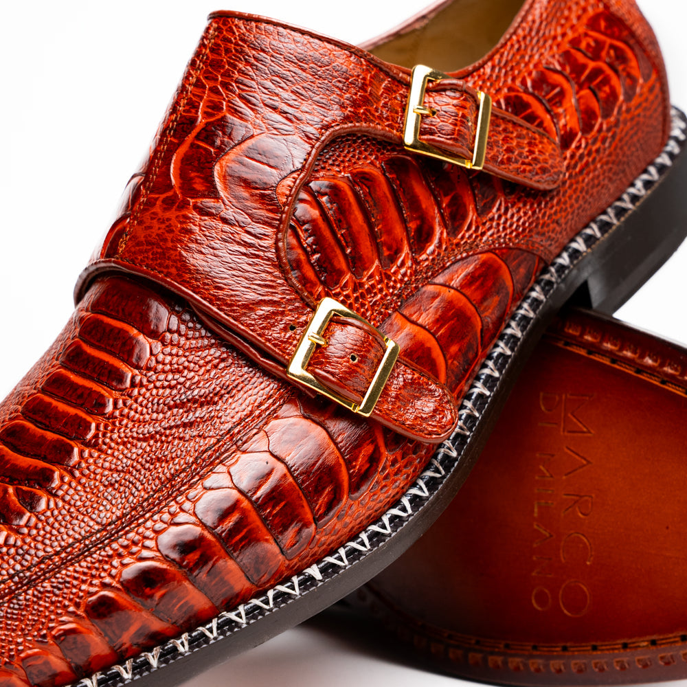 Napoli Rustic Cognac Shoe