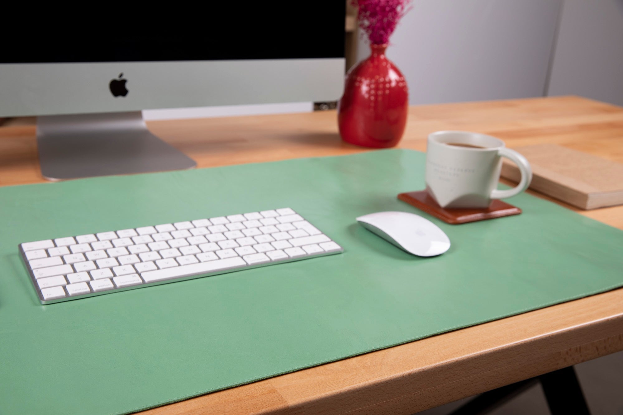 Natural Leather Desk Mat (91 cm x 48 cm) - Overture Gifts