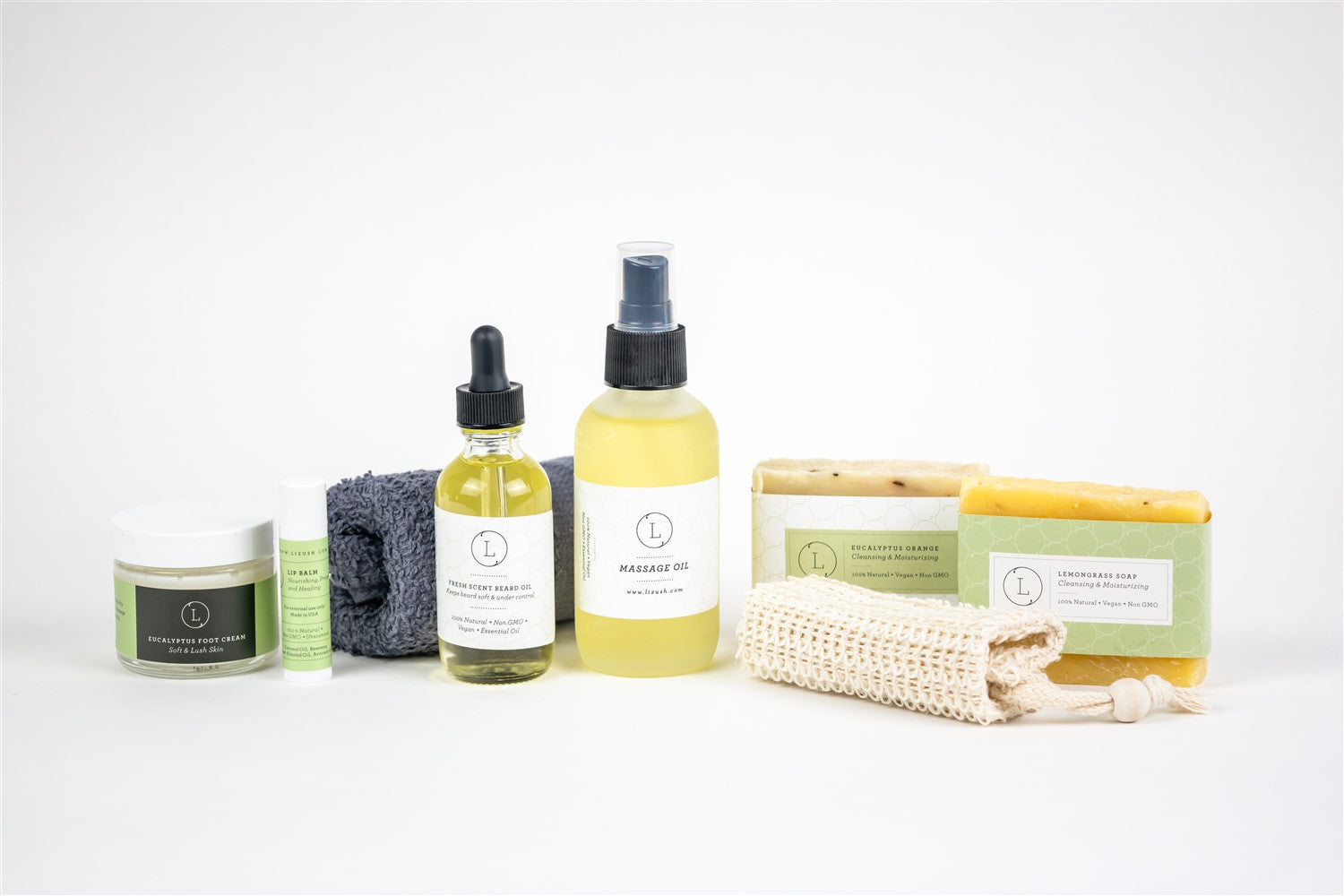 Eucalyptus Men's Grooming Gift Set – Natural Beard & Skincare
