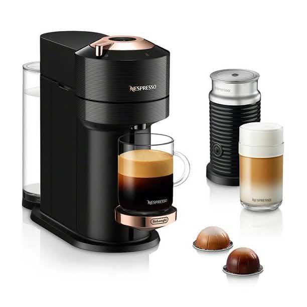 Nespresso Vertuo Next Coffee and Espresso Maker with Aeroccino Milk Frother (Refurbished) - Overture Gifts
