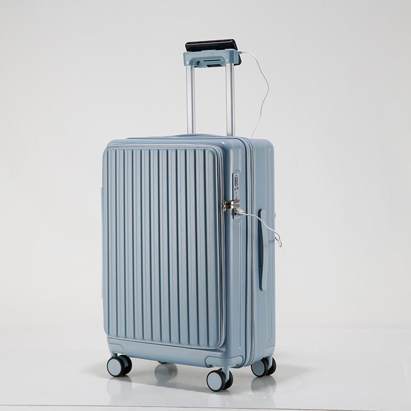 New ABS Business Front Opening 20-inch Luggage - Overture Gifts