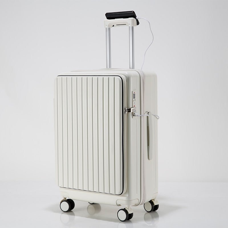 New ABS Business Front Opening 20-inch Luggage - Overture Gifts