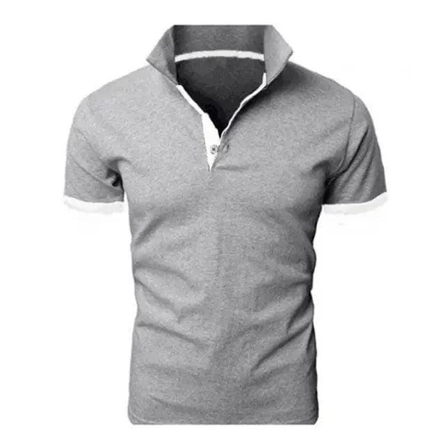 New Polo Shirt Men Summer Cool Men's Shirts Sleeve Polo Business Clothes Luxury Men Tee Shirt Polos women's short sleeves Summer Men's T-shirt Short Sleeved Lapel Casual T-shirt for Male Half Sleeve Tops - Overture Gifts