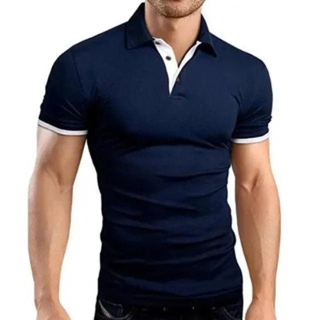 New Polo Shirt Men Summer Cool Men's Shirts Sleeve Polo Business Clothes Luxury Men Tee Shirt Polos women's short sleeves Summer Men's T-shirt Short Sleeved Lapel Casual T-shirt for Male Half Sleeve Tops - Overture Gifts
